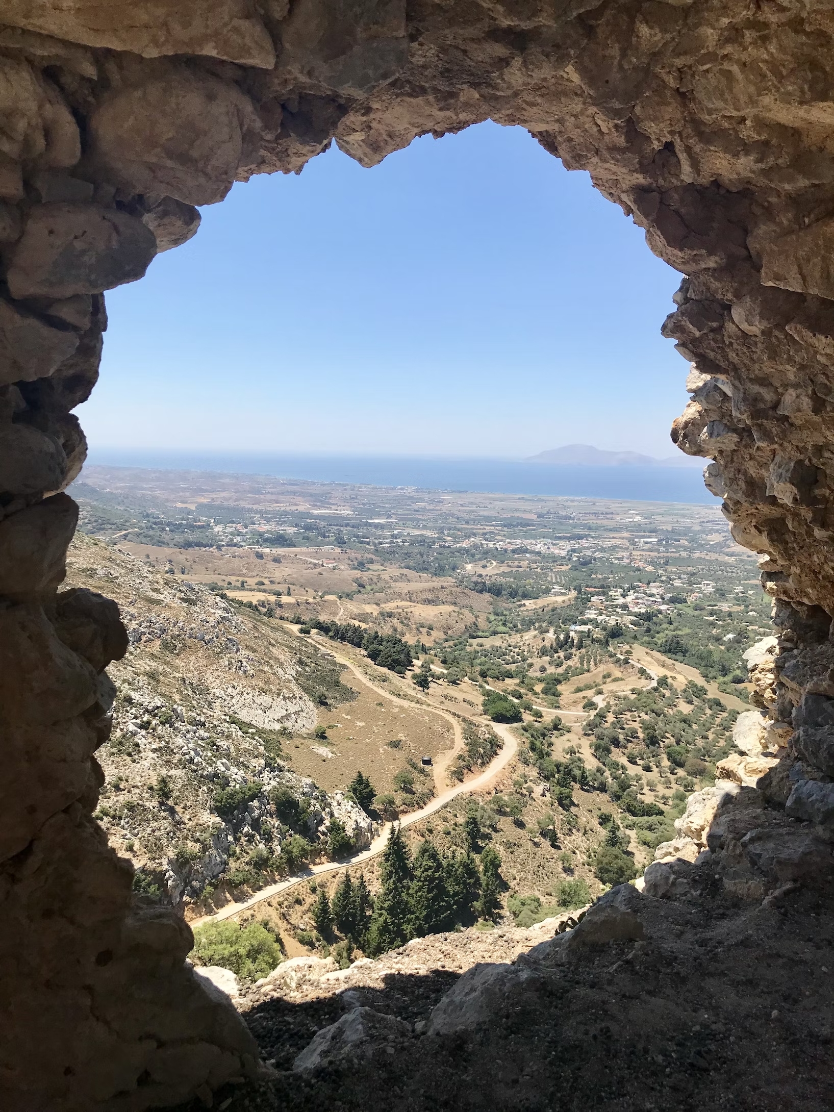 Rent a car in Kos- Aspri Petra cave