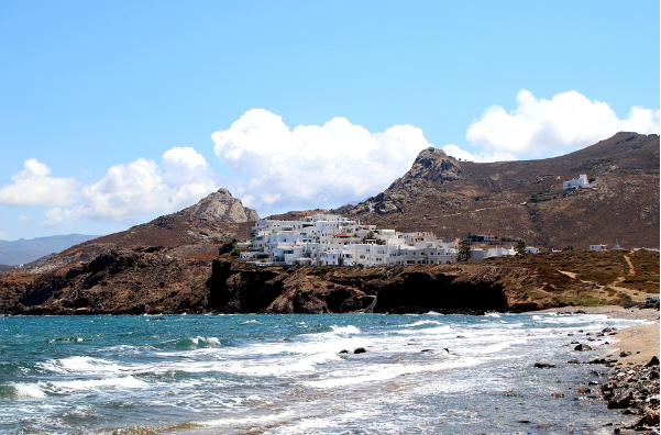 rent a car in naxos - alyko beach